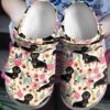 Dachshund Personalize Clog Custom Crocs Fashionstyle Comfortable For Women Men Kid Print 3D My Dear Dachshunds