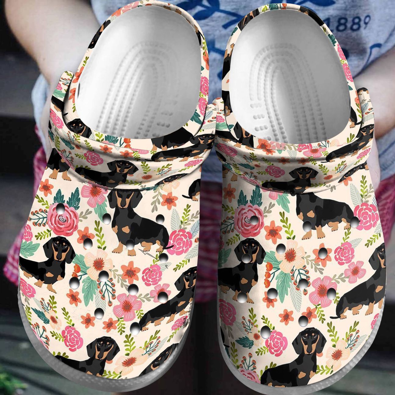 Dachshund Personalize Clog Custom Crocs Fashionstyle Comfortable For Women Men Kid Print 3D My Dear Dachshunds Dachshund Personalize Clog Custom Crocs Fashionstyle Comfortable For Women Men Kid Print 3D My Dear Dachshunds