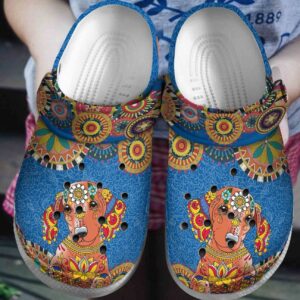 Dachshund Personalized Clog Custom Crocs Comfortablefashion Style Comfortable For Women Men Kid Print 3D Beautiful Dachshund