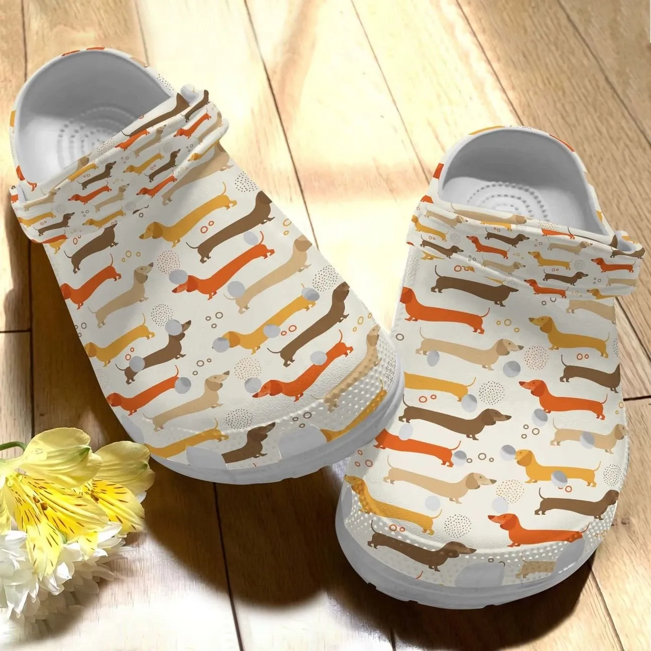 Dachshund Personalized Clog Custom Crocs Comfortablefashion Style Comfortable For Women Men Kid Print 3D Cute Dachshund Dachshund Personalized Clog Custom Crocs Comfortablefashion Style Comfortable For Women Men Kid Print 3D Cute Dachshund