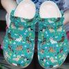 Dachshund Personalized Clog Custom Crocs Comfortablefashion Style Comfortable For Women Men Kid Print 3D Dachshunds On The Beach