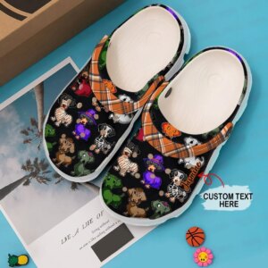 Dachshund Personalized Clog Custom Crocs Comfortablefashion Style Comfortable For Women Men Kid Print 3D Halloween Dogs