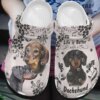 Dachshund Personalized Clog Custom Crocs Comfortablefashion Style Comfortable For Women Men Kid Print 3D Life Is Better