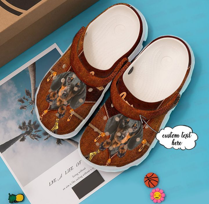 Dachshund Personalized Cool Sku 735 Crocs Crocband Clog Comfortable For Mens Womens Classic Clog Water Shoes Dachshund Personalized Cool Sku 735 Crocs Crocband Clog Comfortable For Mens Womens Classic Clog Water Shoes