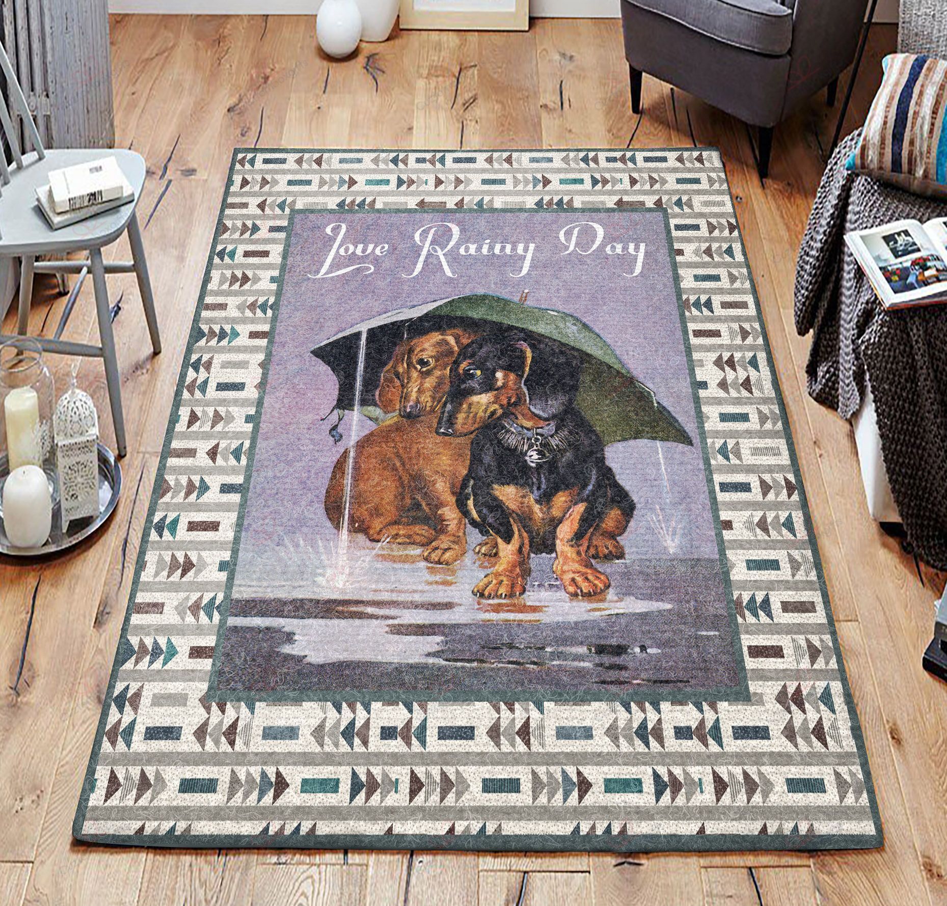 Dachshund Rainy Day Rug Sport Decor Gift Floor Decor Living Room Carpet Rug Area Rug - e88ffe15ff2e Dachshund Rainy Day Rug Sport Decor Gift Floor Decor Living Room Carpet Rug Area Rug - e88ffe15ff2e
