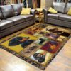 Dachshund Story Rug Sport Decor Gift Floor Decor Living Room Carpet Rug Area Rug - 0835161df136