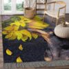 Dachshund Sunflower Rug Sport Decor Gift Floor Decor Living Room Carpet Rug Area Rug - 348f4839470f