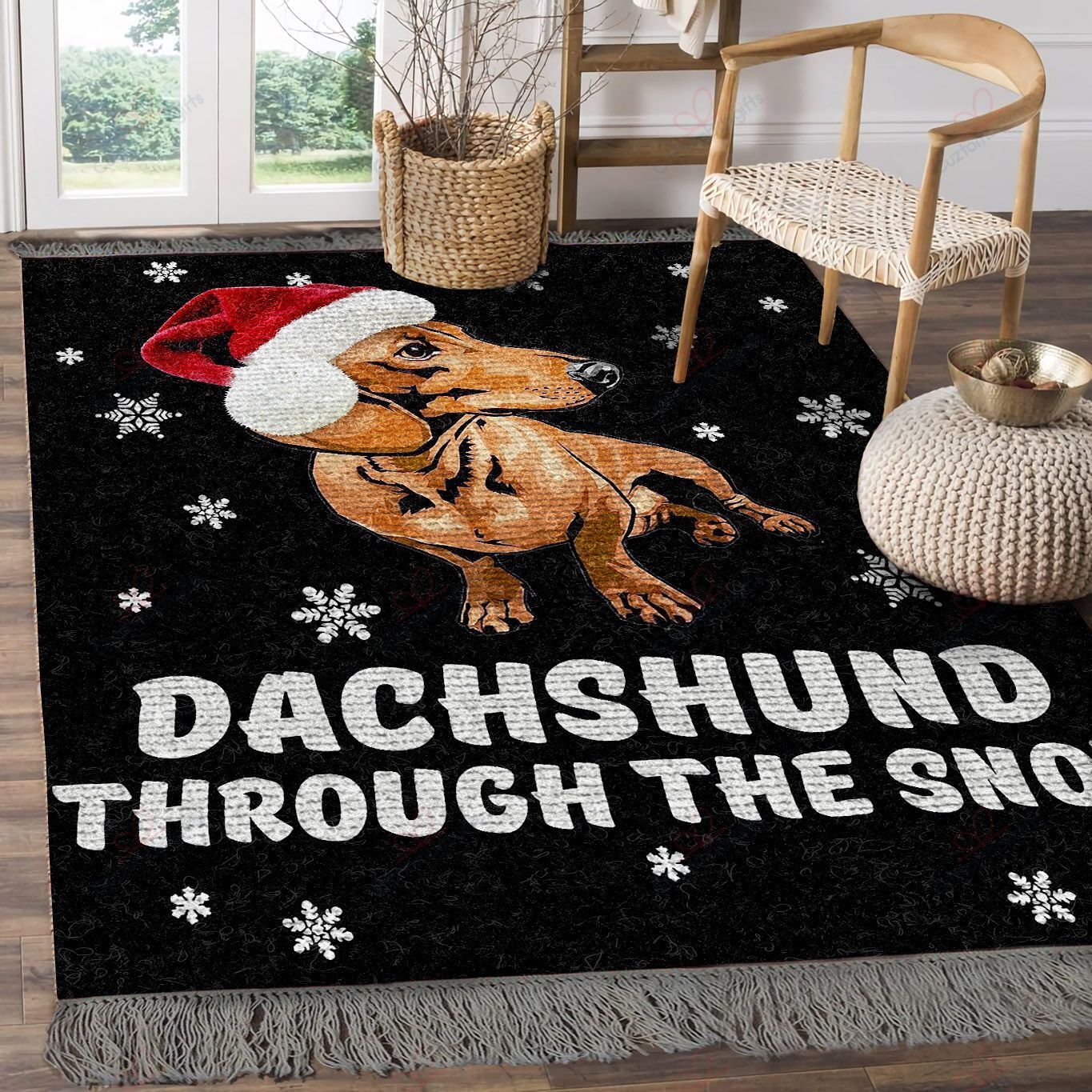 Dachshund Through The Snow Christmas Rug Sport Decor Gift Floor Decor Living Room Carpet Rug Area Rug - dc0a9a3c4cee Dachshund Through The Snow Christmas Rug Sport Decor Gift Floor Decor Living Room Carpet Rug Area Rug - dc0a9a3c4cee