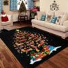 Dachshund Tower Rug Sport Decor Gift Floor Decor Living Room Carpet Rug Area Rug - 6fd2efe313af
