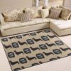 Dachshund Woof Woof Rug Sport Decor Gift Floor Decor Living Room Carpet Rug Area Rug - 0b9fb4f486df