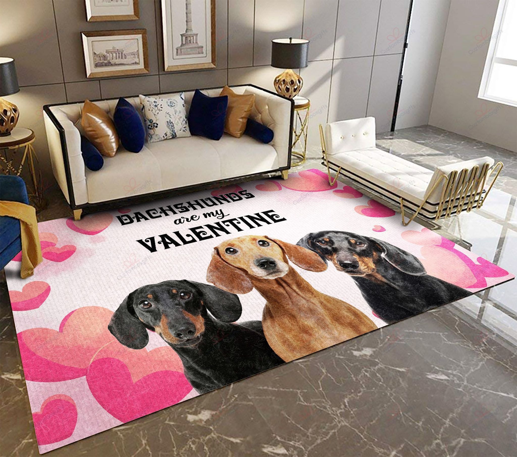 Dachshunds Are My Valentine Rug Sport Decor Gift Floor Decor Living Room Carpet Rug Area Rug - 2ee6d7550cf4 Dachshunds Are My Valentine Rug Sport Decor Gift Floor Decor Living Room Carpet Rug Area Rug - 2ee6d7550cf4