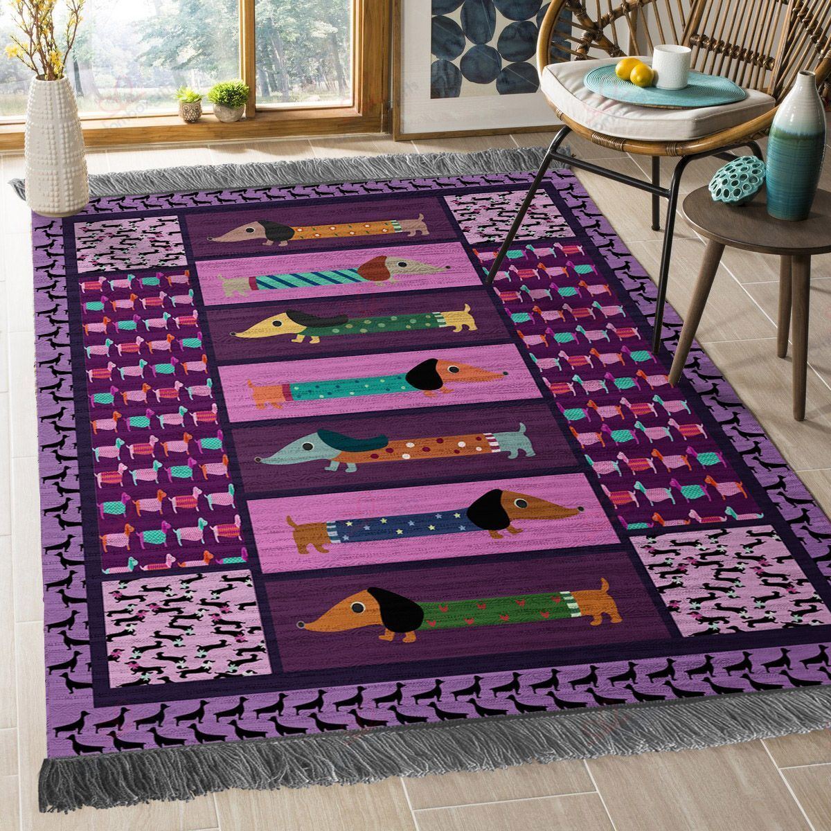 Dachshunds In Sweater Rug Sport Decor Gift Floor Decor Living Room Carpet Rug Area Rug - ee9cc3a7aa39 Dachshunds In Sweater Rug Sport Decor Gift Floor Decor Living Room Carpet Rug Area Rug - ee9cc3a7aa39