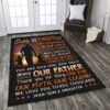 Daddy My Dad My Myth My Legend I Love You 3000 2 Rug Sport Decor Gift Floor Decor Living Room Carpet Rug Area Rug - 44aae316ab62