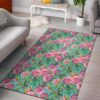 Dahlia Pattern 2 Rug Sport Decor Gift Floor Decor Living Room Carpet Rug Area Rug - 204a0f0d510d