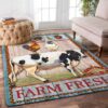 Dairy Cowfarm Fresh Rug Sport Decor Gift Floor Decor Living Room Carpet Rug Area Rug - 173c377d199b