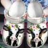 Dairy Cows Crocs Crocband Clog Comfortable For Mens Womens Classic Clog Water Shoes