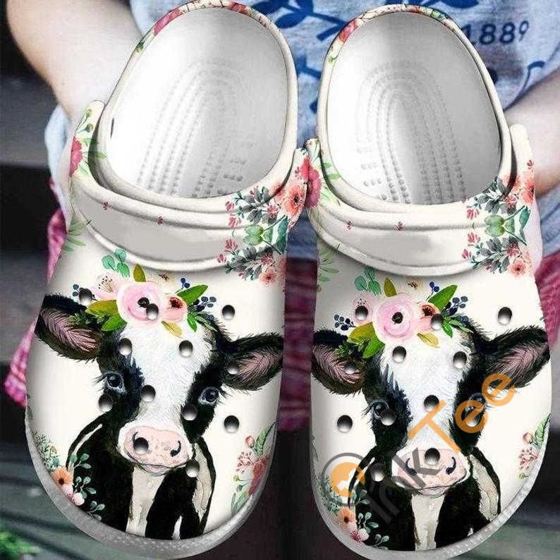 Dairy Cows Crocs Crocband Clog Comfortable For Mens Womens Classic Clog Water Shoes Dairy Cows Crocs Crocband Clog Comfortable For Mens Womens Classic Clog Water Shoes