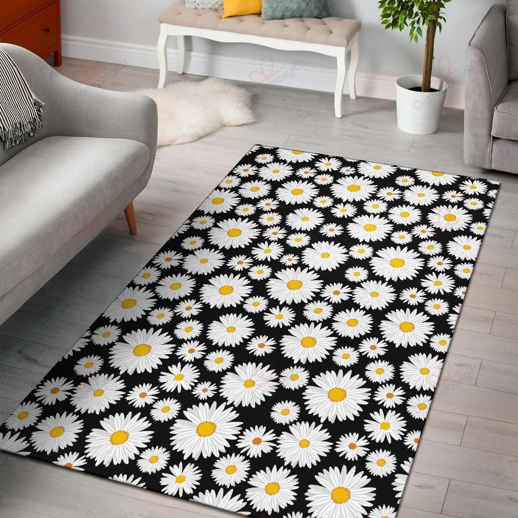 Daisy Pattern 1 Rug Sport Decor Gift Floor Decor Living Room Carpet Rug Area Rug - 7d2a67e1cb54 Daisy Pattern 1 Rug Sport Decor Gift Floor Decor Living Room Carpet Rug Area Rug - 7d2a67e1cb54
