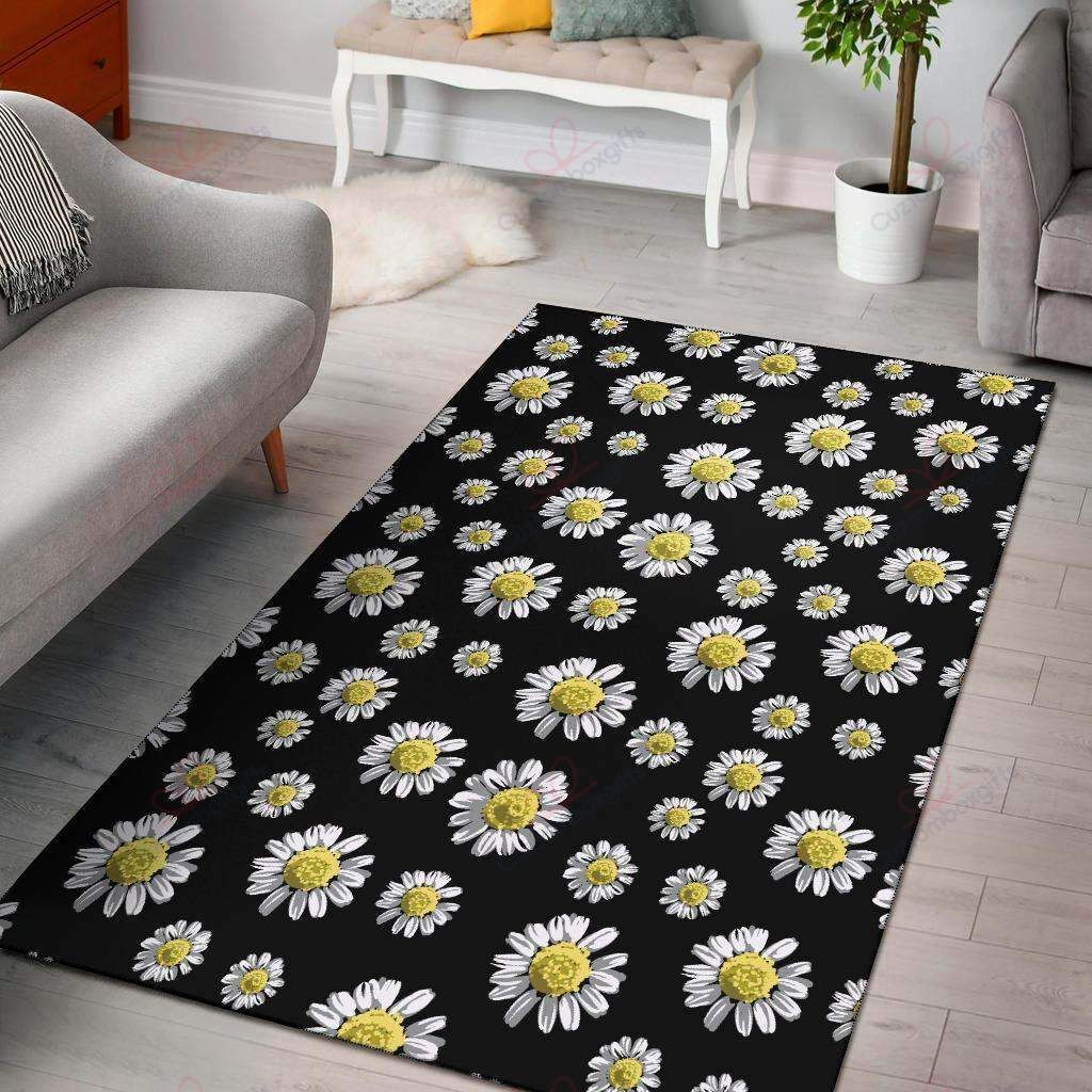 Daisy Pattern 1 Rug Sport Decor Gift Floor Decor Living Room Carpet Rug Area Rug - a9d3ac165aef Daisy Pattern 1 Rug Sport Decor Gift Floor Decor Living Room Carpet Rug Area Rug - a9d3ac165aef