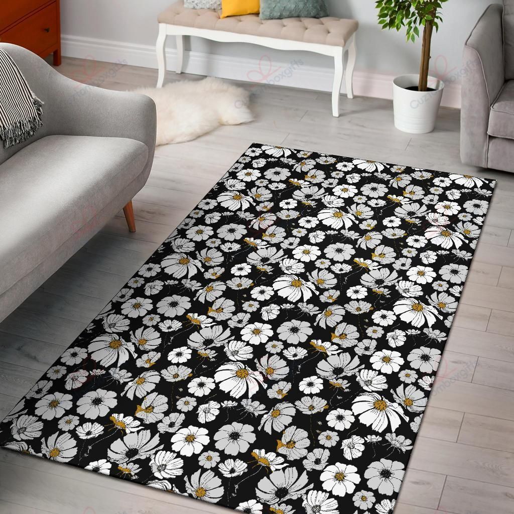 Daisy Pattern 2 Rug Sport Decor Gift Floor Decor Living Room Carpet Rug Area Rug - 22aaef83d4a9 Daisy Pattern 2 Rug Sport Decor Gift Floor Decor Living Room Carpet Rug Area Rug - 22aaef83d4a9