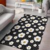 Daisy Pattern 2 Rug Sport Decor Gift Floor Decor Living Room Carpet Rug Area Rug - 26eb4fe131b0