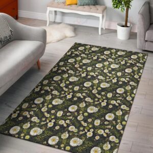 Daisy Pattern 3 Rug Sport Decor Gift Floor Decor Living Room Carpet Rug Area Rug - ded4986feb84