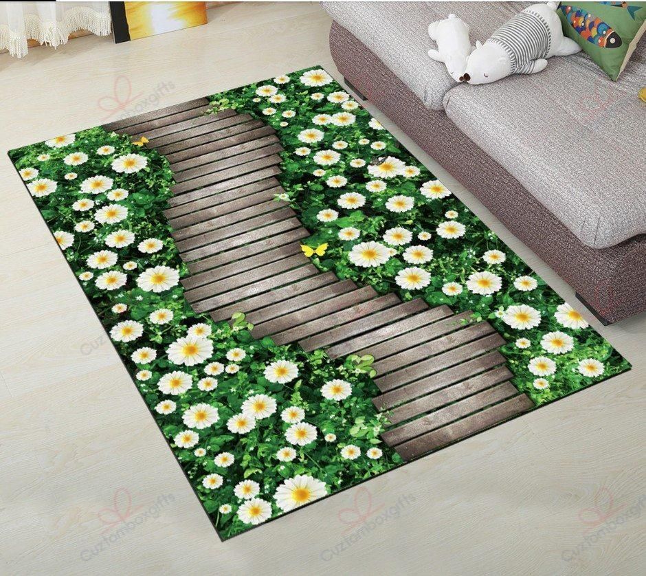 Daisy Road Rug Sport Decor Gift Floor Decor Living Room Carpet Rug Area Rug - 79d0e7983d0a Daisy Road Rug Sport Decor Gift Floor Decor Living Room Carpet Rug Area Rug - 79d0e7983d0a
