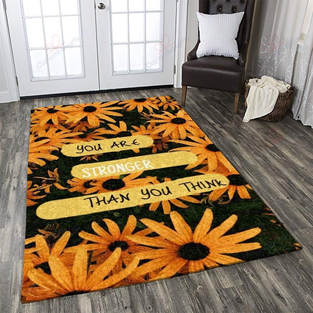 Daisy You Are Stronger Than You Think Rug Sport Decor Gift Floor Decor Living Room Carpet Rug Area Rug - b080f5200c88 Daisy You Are Stronger Than You Think Rug Sport Decor Gift Floor Decor Living Room Carpet Rug Area Rug - b080f5200c88