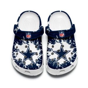 Dallas Cowboys Crocband Clog Comfortable For Mens Womens Classic Clog Water Shoes Crocs Shoes Saleoff 131020