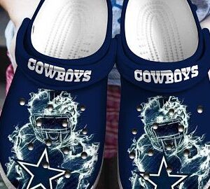 Dallas Cowboys Crocs Crocband Clog Clog For Mens And Womens Classic Clog Water Shoes Comfortable