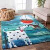Dalmatian Dog And Cute Cat Rug Sport Decor Gift Floor Decor Living Room Carpet Rug Area Rug - cf744525fcab