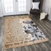 Dalmatian I Never Left You Rug Sport Decor Gift Floor Decor Living Room Carpet Rug Area Rug - 67f2c92d9f14