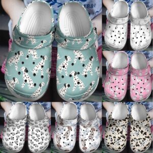 Dalmatian Personalize Clog Custom Crocs Fashionstyle Comfortable For Women Men Kid Print 3D Dalmatian Collection