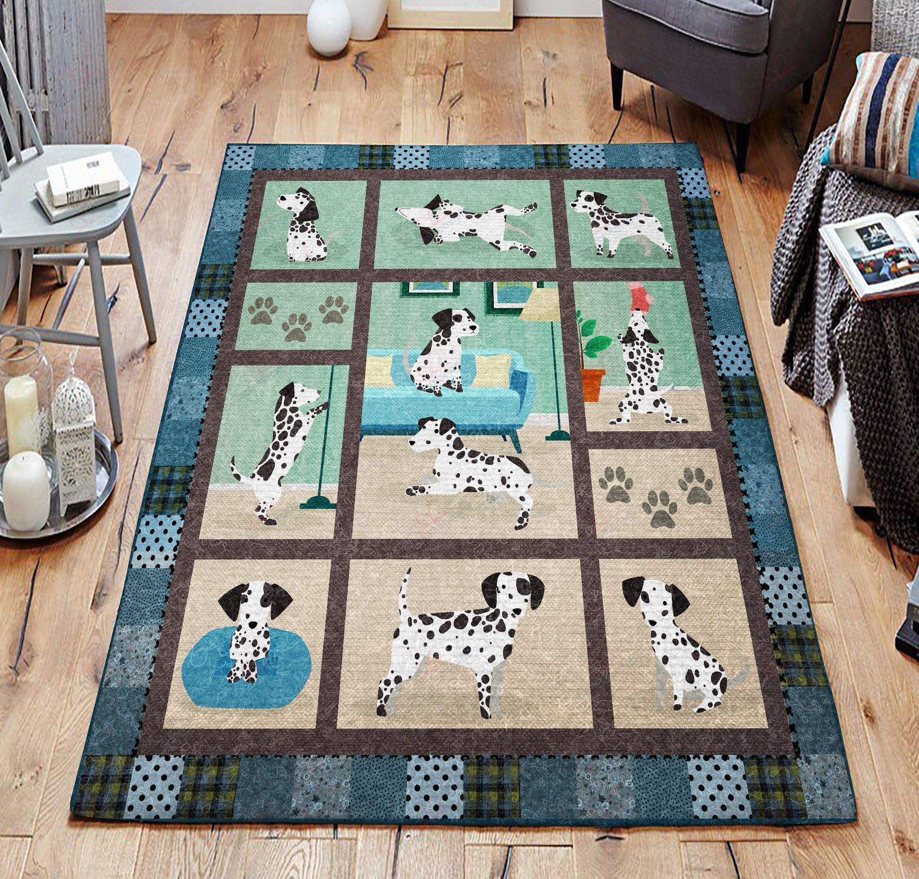 Dalmatians Rug Sport Decor Gift Floor Decor Living Room Carpet Rug Area Rug - 690509dfa93b Dalmatians Rug Sport Decor Gift Floor Decor Living Room Carpet Rug Area Rug - 690509dfa93b