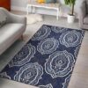 Damask Print Pattern Rug Sport Decor Gift Floor Decor Living Room Carpet Rug Area Rug - f5436ef5283f