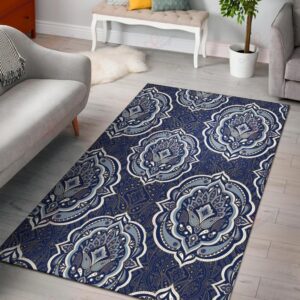 Damask Print Pattern Rug Sport Decor Gift Floor Decor Living Room Carpet Rug Area Rug - f5436ef5283f