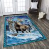 Damien Alaska Moose Rug Sport Decor Gift Floor Decor Living Room Carpet Rug Area Rug - 6075e8306c91