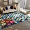 Dancing Bee Rug Sport Decor Gift Floor Decor Living Room Carpet Rug Area Rug - 7ba0efe6e999