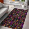 Dark Bohemian Paisley Pattern Rug Sport Decor Gift Floor Decor Living Room Carpet Rug Area Rug - 1c614a81a0dd
