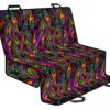 Dark Bohemian Paisley Pattern Print Pet Car Back Seat Cover - 507d4e9c0916