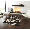 Dark Brown Flower Rug Sport Decor Gift Floor Decor Living Room Carpet Rug Area Rug - 1747ec520827