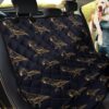 Dark Goldenrod And Black Parakeet Car Back Seat Cover Dog Car Seat Covers - fee2eff3cd53