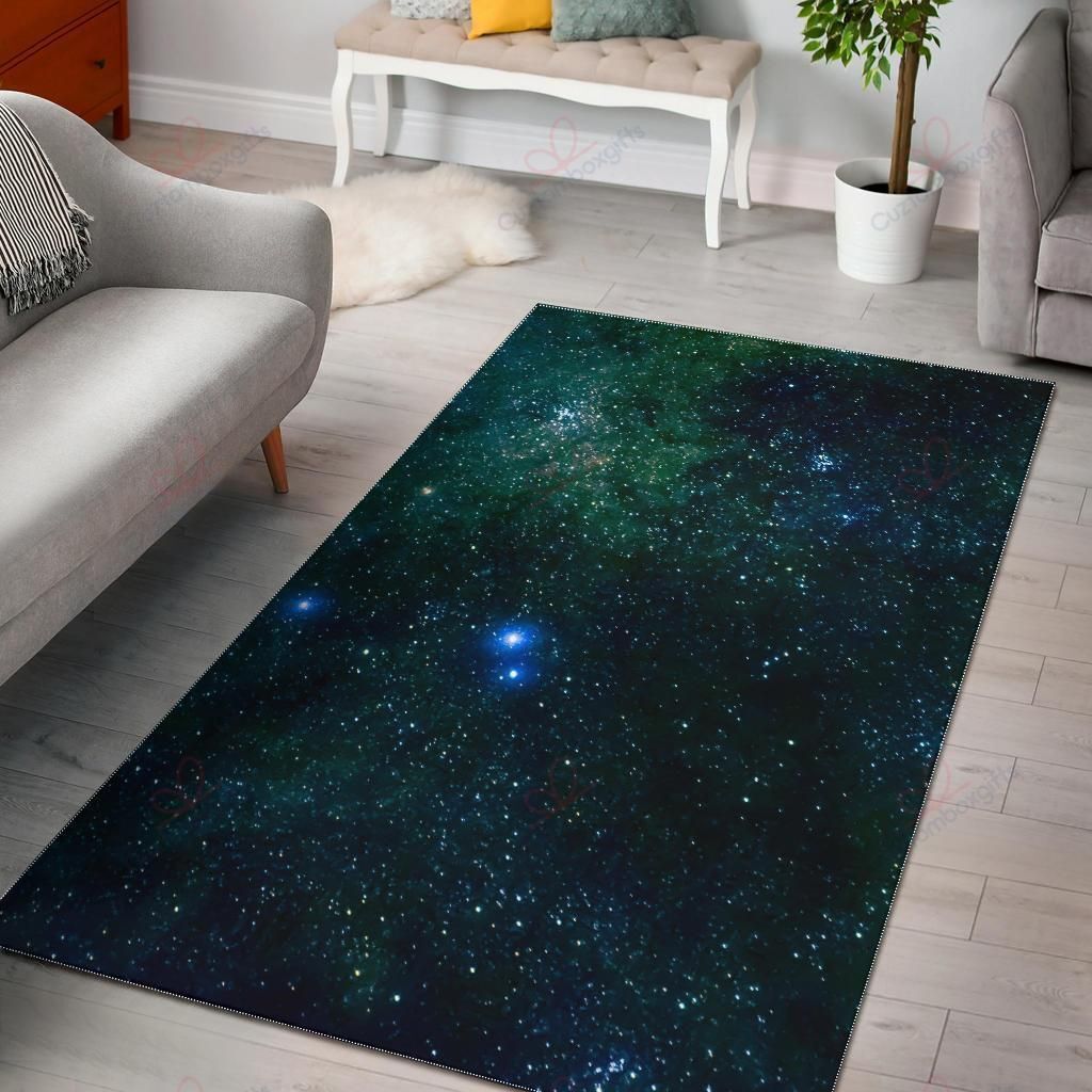 Dark Green Galaxy Space Rug Sport Decor Gift Floor Decor Living Room Carpet Rug Area Rug - 0a6ec35b3b99 Dark Green Galaxy Space Rug Sport Decor Gift Floor Decor Living Room Carpet Rug Area Rug - 0a6ec35b3b99