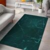 Dark Green Marble Rug Sport Decor Gift Floor Decor Living Room Carpet Rug Area Rug - 0fd7fd1849e6