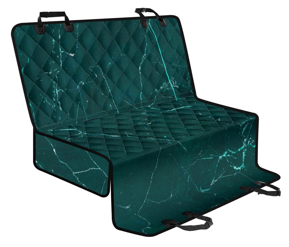 Dark Green Marble Print Pet Car Back Seat Cover - 1d8d45f7d0a3 Dark Green Marble Print Pet Car Back Seat Cover - 1d8d45f7d0a3