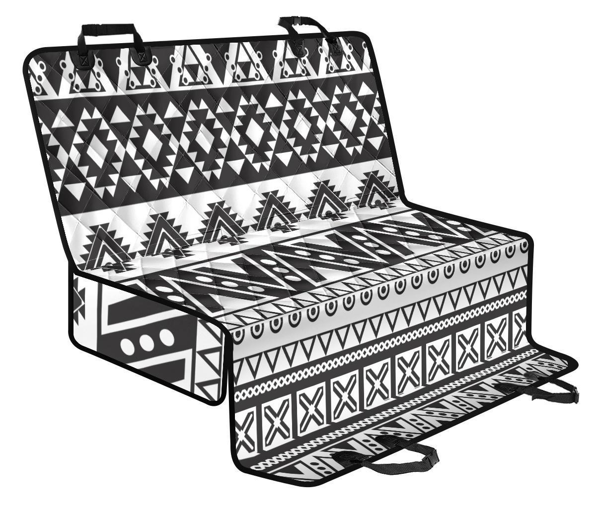 Dark Grey Aztec Pattern Print Pet Car Back Seat Cover - 667bb080433e Dark Grey Aztec Pattern Print Pet Car Back Seat Cover - 667bb080433e