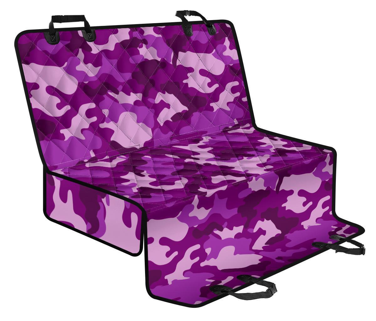 Dark Purple Camouflage Print Pet Car Back Seat Cover - 16a16ec1bde9 Dark Purple Camouflage Print Pet Car Back Seat Cover - 16a16ec1bde9