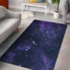 Dark Purple Galaxy Outer Space Rug Sport Decor Gift Floor Decor Living Room Carpet Rug Area Rug - fbaf904efc14