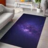 Dark Purple Milky Way Galaxy Space Rug Sport Decor Gift Floor Decor Living Room Carpet Rug Area Rug - 24be51be8c2c