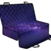 Dark Purple Milky Way Galaxy Space Print Pet Car Back Seat Cover - 9592200c128f